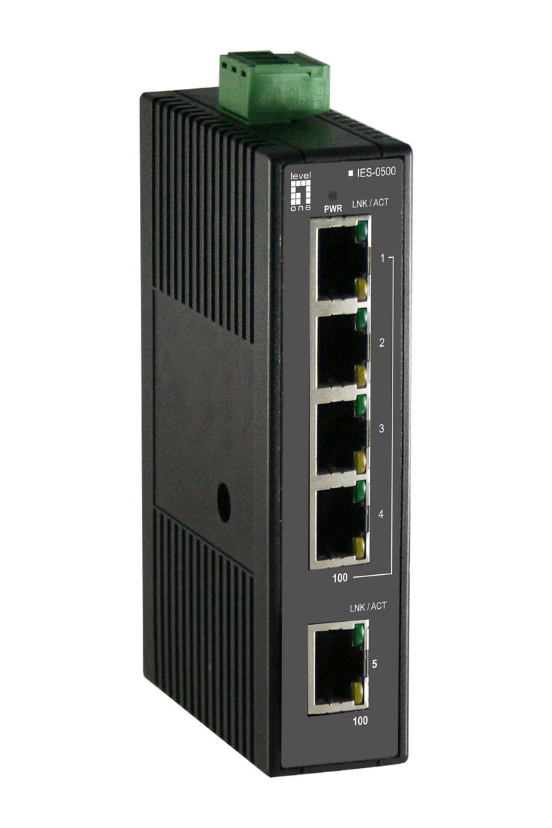 LevelOne 5-Port Switch – Einfaches Netzwerk, schnelle Verbindung