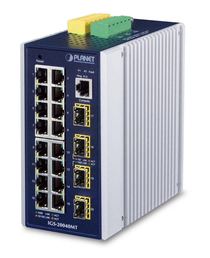 Planet Technology 20-Port Switch – für zuverlässige Netzwerkverbindungen
