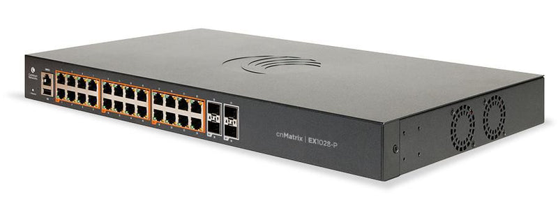 Cambium Networks Switch – 28 Anschlüsse, PoE+ Unterstützung