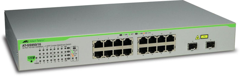 Allied Telesis Netzwerk-Switch – 16 Anschlüsse, Gigabit Ethernet