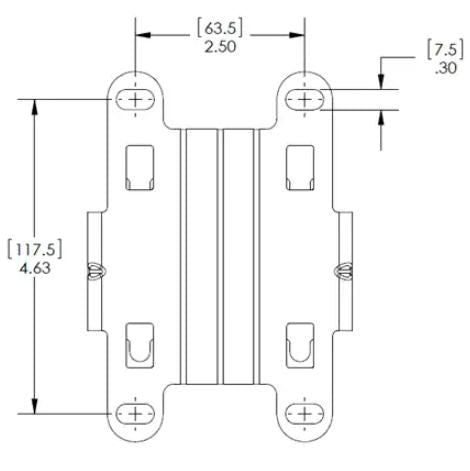 Cisco Montageset für Access-Points – einfache Pfostenmontage