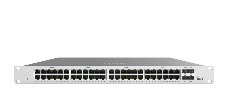 Cisco Meraki 48-Port Switch – Cloud-Verwaltung, PoE-Unterstützung