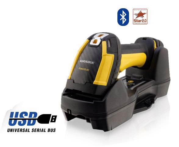 DATALOGIC PowerScan Barcode-Scanner – Tragbar, 2D-Imager