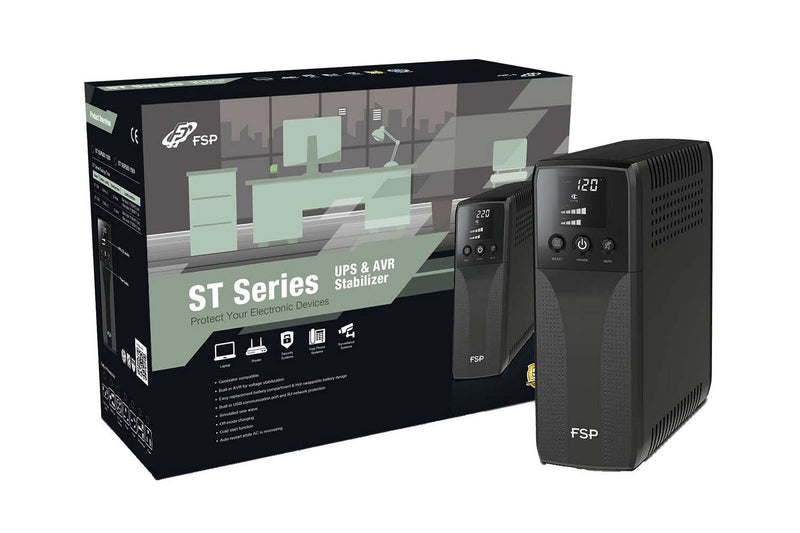 FSP USV-System – 1500 VA, Schutz bei Stromausfall