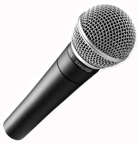 Shure SM58 Mikrofon – Robustes Bühnenmikrofon für klare Stimmen
