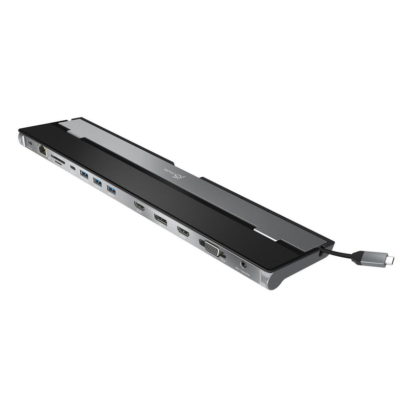 J5 Create Dockingstation – Für MacBook, 3 Monitore, USB-C