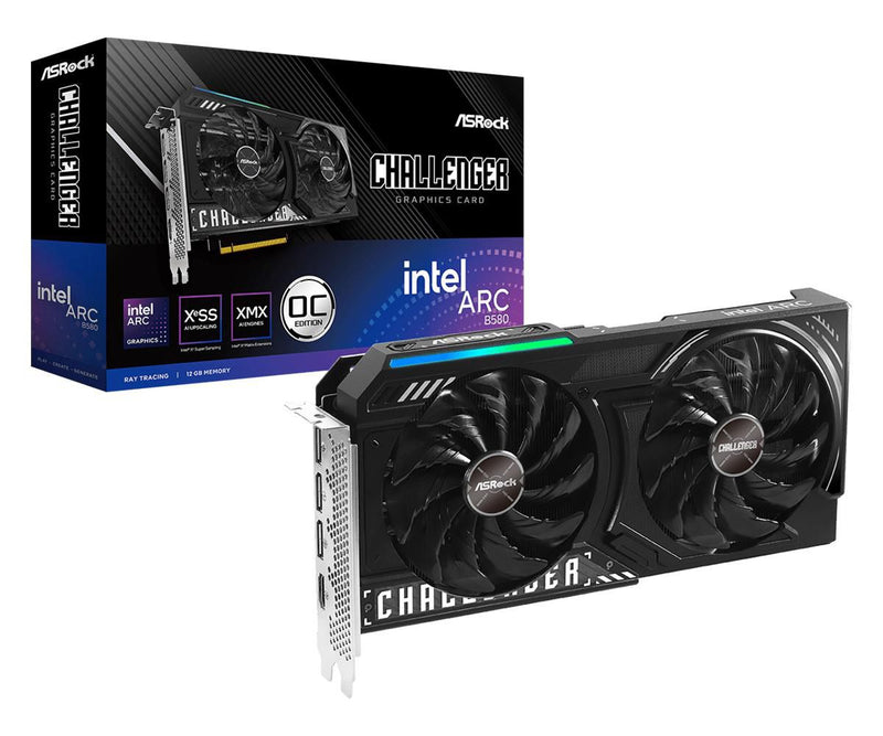 ASRock Grafikkarte – 12 GB Speicher, 4 Bildschirme