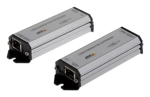Axis PoE Extender Kit – Netzwerkreichweite bis 1 km
