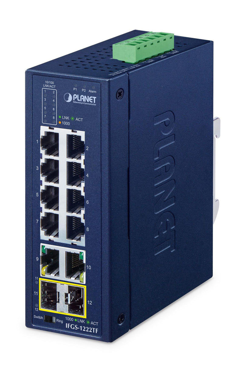 Planet Technology 8-Port Switch – Zuverlässiges Netzwerk für Unternehmen