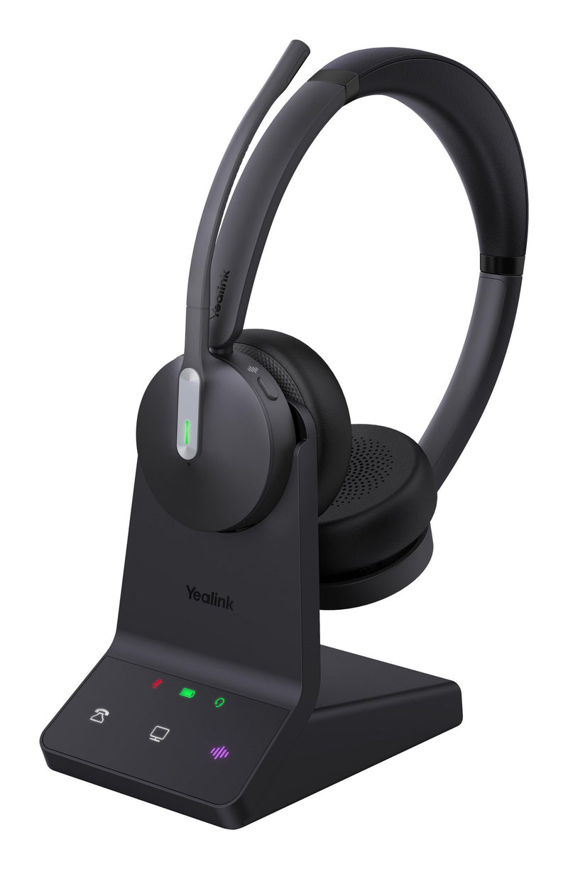 Yealink WH64 Headset – Drahtlos mit Bluetooth und Ladestation