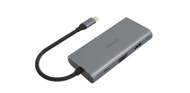Akasa USB-C Dock – Mehr Anschlüsse für Ihr Büro