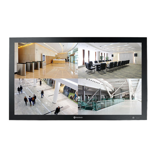 Neovo 43" LED-Monitor – 4K UHD, integrierte Lautsprecher