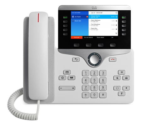 Cisco VoIP-Telefon 8841 – 5 Leitungen, weiß