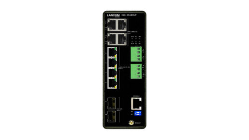 LANCOM Netzwerk-Switch – 10 Anschlüsse, PoE++ Unterstützung