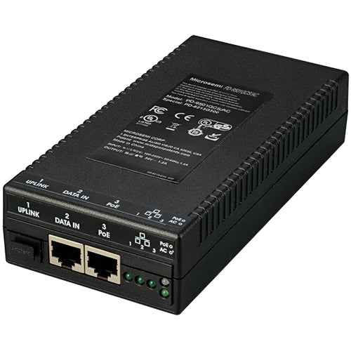 Microchip Medienkonverter – 1 Gbps, PoE Unterstützung