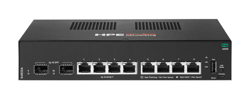 HP Enterprise Netzwerk-Switch – 8 Anschlüsse, Rack- und Wandmontage