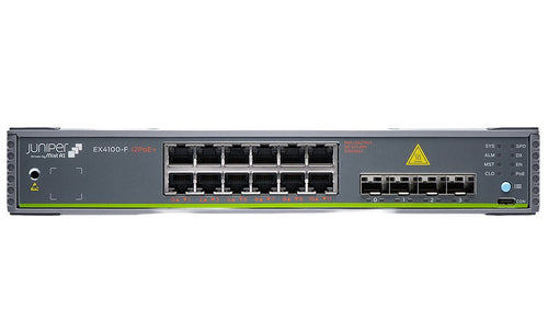 Juniper Switch – 12 Ports, 4 schnelle Uplink-Ports