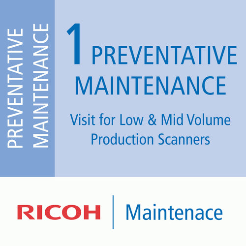 RICOH Wartungsservice – Für Scanner der fi-Serie
