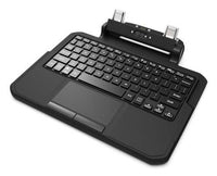 Zebra 2-in-1 Tastatur – Touchpad, hinterleuchtet, robust