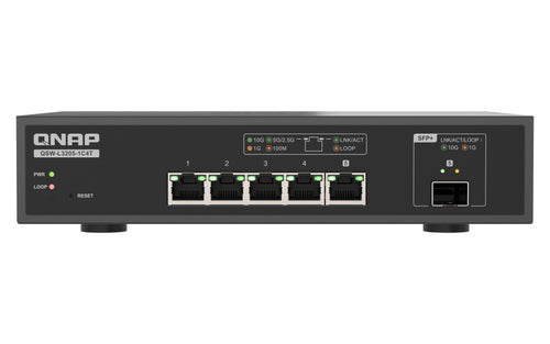 QNAP Netzwerk-Switch – 10G Ethernet, 5 Ports