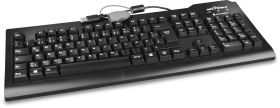 SEAL SHIELD USB-Tastatur – Wasserdicht und Antimikrobiell