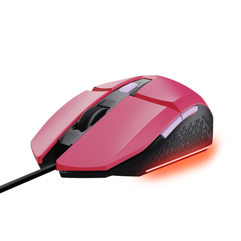 TRUST Gaming-Maus – Beleuchtet, 6 Tasten, Kabelgebunden