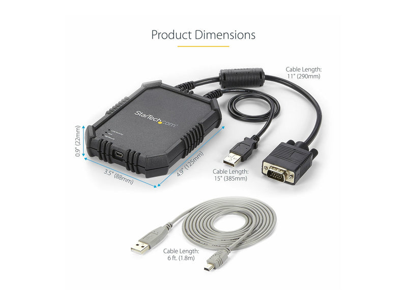 StarTech KVM Konsole – Mobiler Adapter für Laptop-Verbindung
