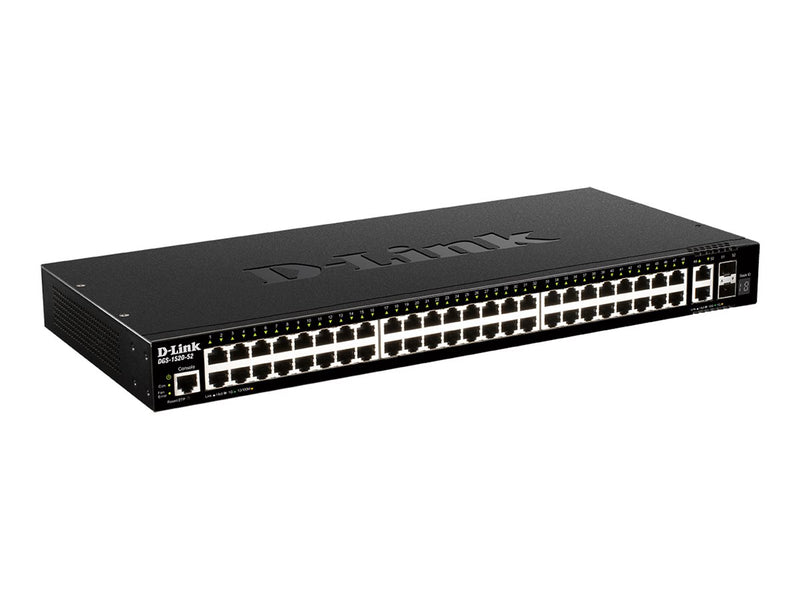 D-Link 52-Port Gigabit Switch – Stapelbar, Smart-Verwaltung