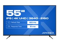 Japannext 55" 4K-Monitor – IPS-Technologie, HDR10