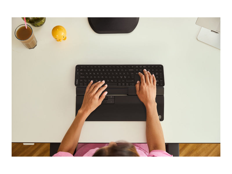Contour SliderMouse Pro – Ergonomische Maus mit veganem Leder