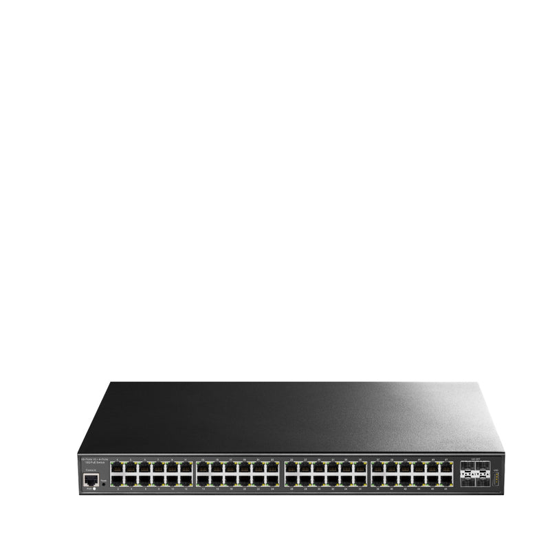 Cudy Netzwerk-Switch – 48 Ports, PoE+ für einfache Stromversorgung