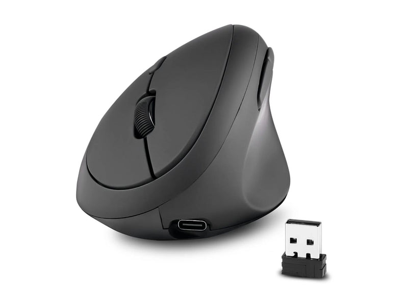 PERIXX Ergonomische Maus – Kabellos, für Rechtshänder