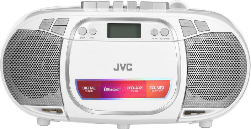 JVC Boombox – Tragbares Radio mit CD-Player und Bluetooth