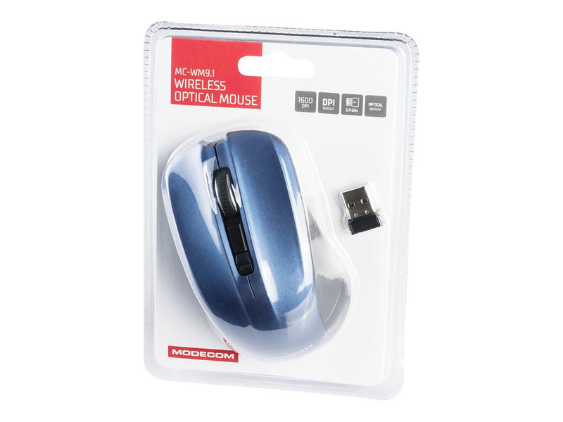 MODECOM Optische Maus – 4 Tasten, USB-Anschluss