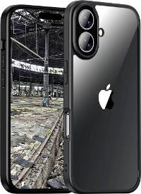 JT BERLIN Handyhülle – Schützt Ihr iPhone 16, schwarz/transparent