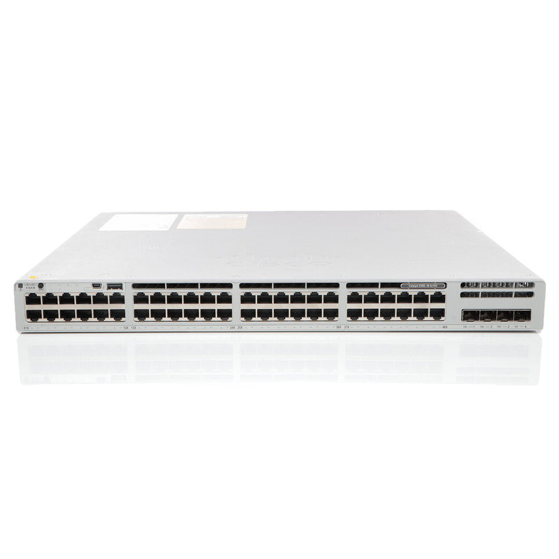Cisco Netzwerk-Switch – 48 Anschlüsse, stapelbar