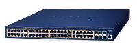 Planet Technology Netzwerkswitch – 48 Ports, PoE+ Unterstützung