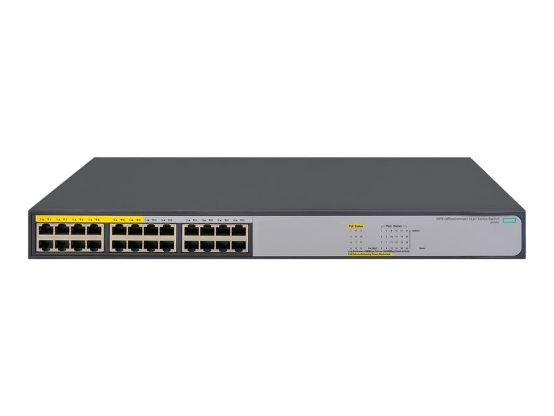 HP Enterprise 24-Port Switch – Gigabit, PoE+ für kleine Unternehmen