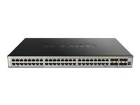 D-Link Netzwerk-Switch – 52 Ports, zentrale Verwaltung
