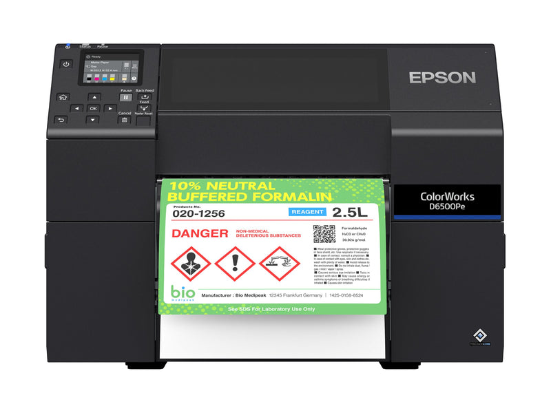 EPSON ColorWorks Etikettendrucker – Farbdruck, einfache Bedienung