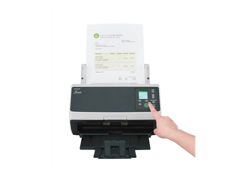Fujitsu Dokumentenscanner – Schnelles Scannen, USB & LAN