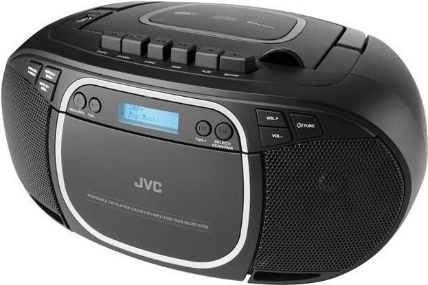 JVC Boombox – Tragbarer CD-Player mit DAB+ Radio
