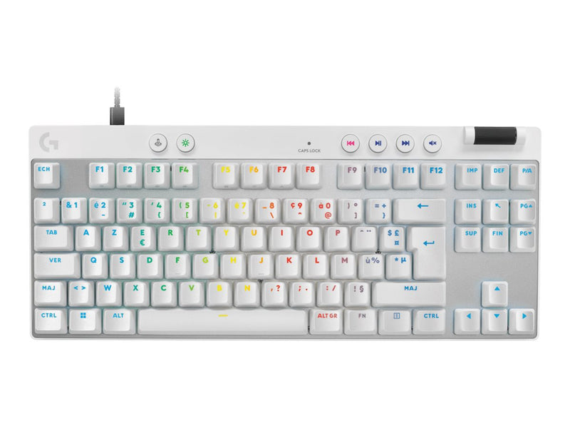 Logitech G PRO X RAPID Tastatur – Kompakt, Beleuchtet