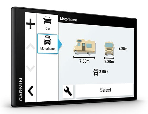 Garmin Camper-Navi – Großes Display, Routenführung für Wohnmobile