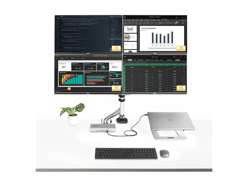 StarTech Thunderbolt 4 Dockingstation – 4K Multi-Monitor Unterstützung