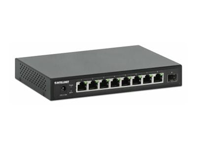 Intellinet 8-Port Netzwerk-Switch – 2,5G Geschwindigkeit, Wandmontage