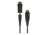 Techly HDMI-Kabel 50m – 4K, Glasfaser, Plug & Play