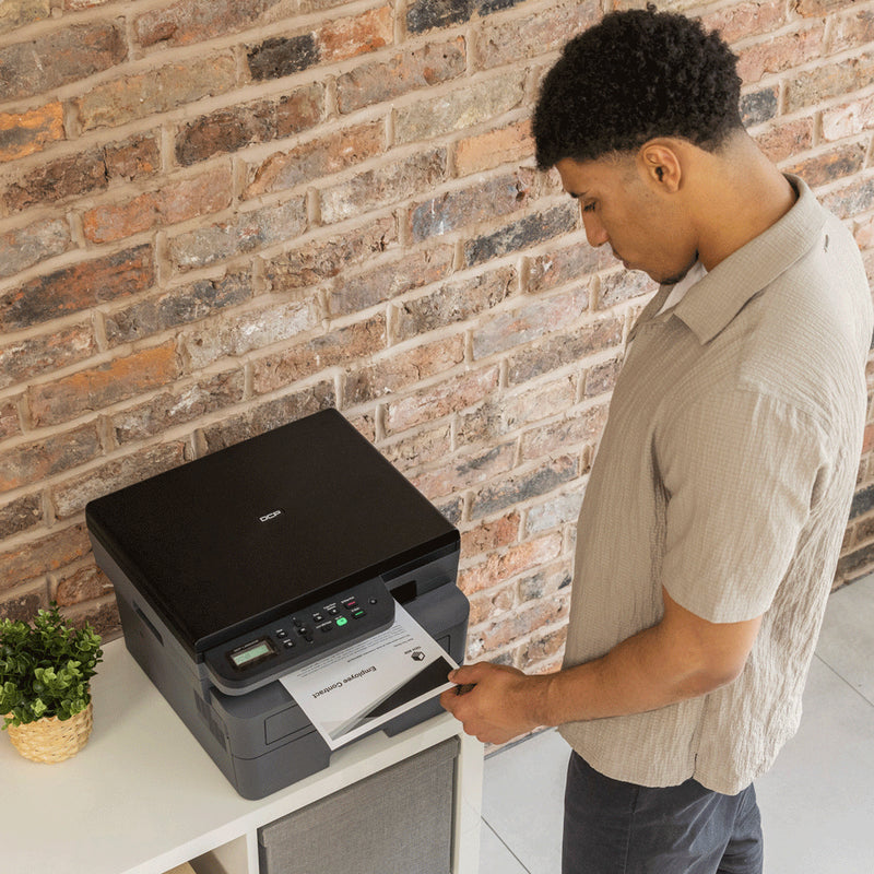Brother Multifunktionsdrucker – S/W-Laser, WLAN
