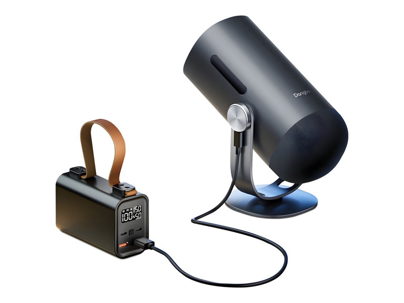 Dangbei Tragbarer Projektor – Full HD, inkl. Ständer & Powerbank
