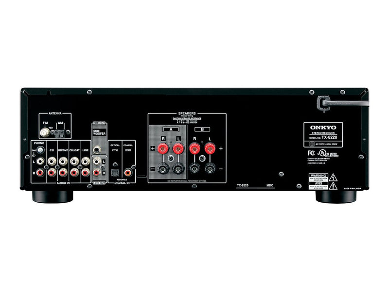 Onkyo Stereo-Receiver – Bluetooth, DAB+ Radio, Plattenspieler-Anschluss